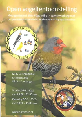 Open vogeltentoonstelling Fûgelwille Open vogeltentoonstelling Fûgelwille