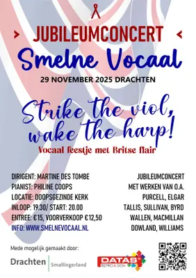 Jubileumconcert Smelne Vocaal – 5 jaar samen zingen! Jubileumconcert Smelne Vocaal – 5 jaar samen zingen!