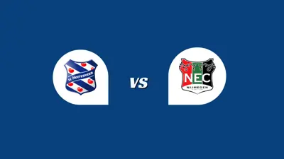 SC Heerenveen - NEC SC Heerenveen - NEC