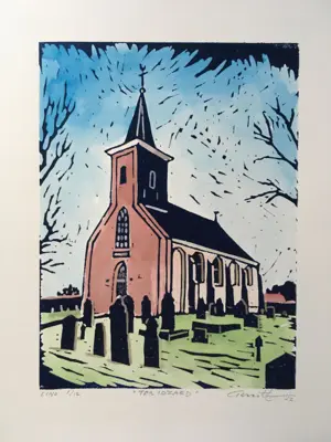 Tsjerkepaad-expositie met werk van beeldend kunstenaar Gerrit Terpstra Tsjerkepaad-expositie met werk van beeldend kunstenaar Gerrit Terpstra