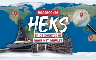 Undercover Heks en de zoektocht naar het amulet Undercover Heks en de zoektocht naar het amulet